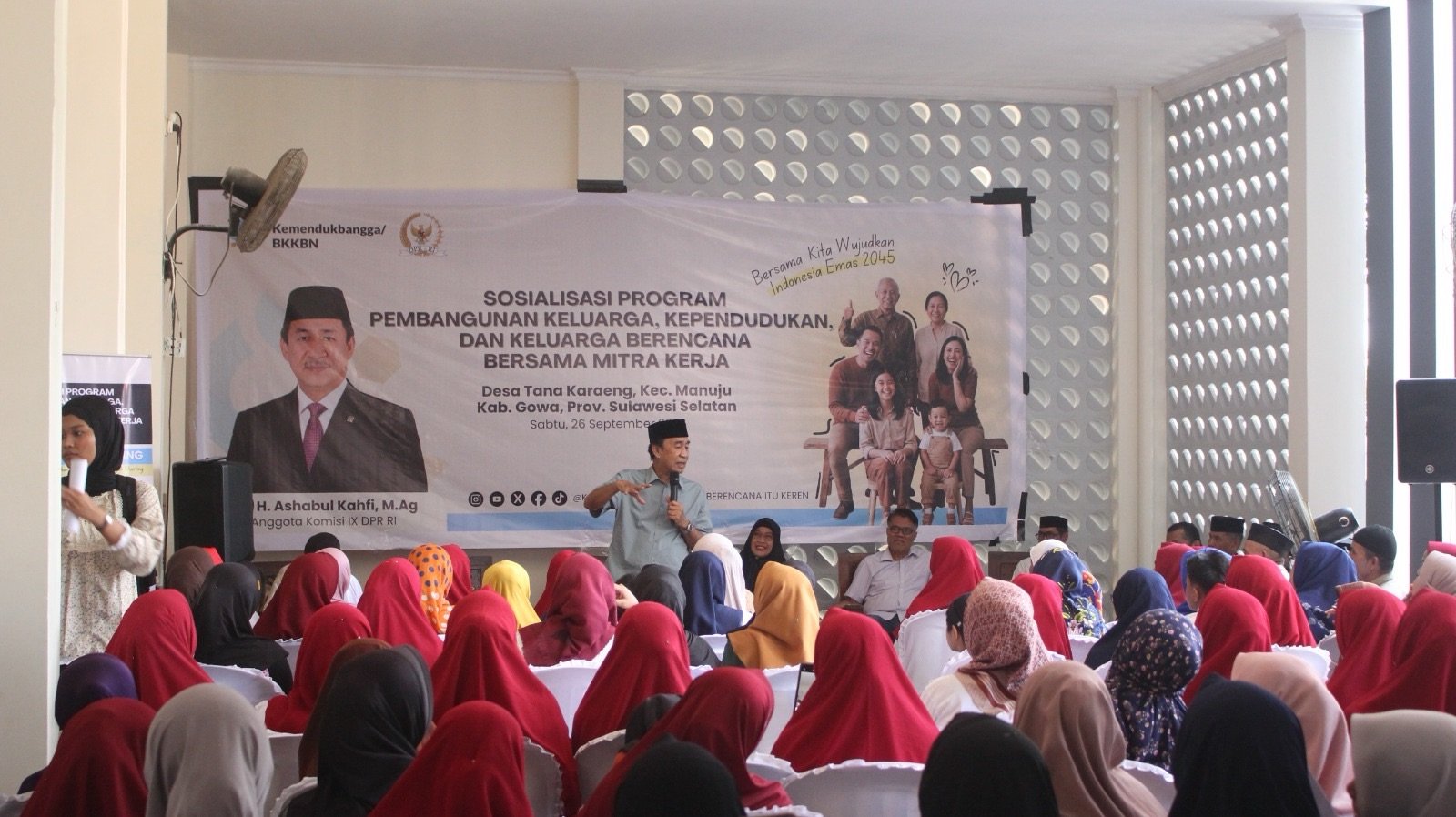 Ashabul Kahfi Sosialisasikan Pentingnya Perencanaan Keluarga dan Pencegahan Stunting di Gowa
